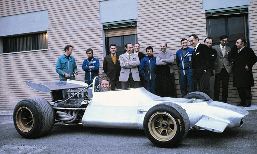 Piers Courage De Tomaso 505 Presentation 1970 | | The "forgotten" drivers  of F1