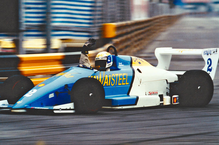 BRDC euro Raceday-David Brabham F3 Cubierta Programa 1989 Silverstone 4/6/89 