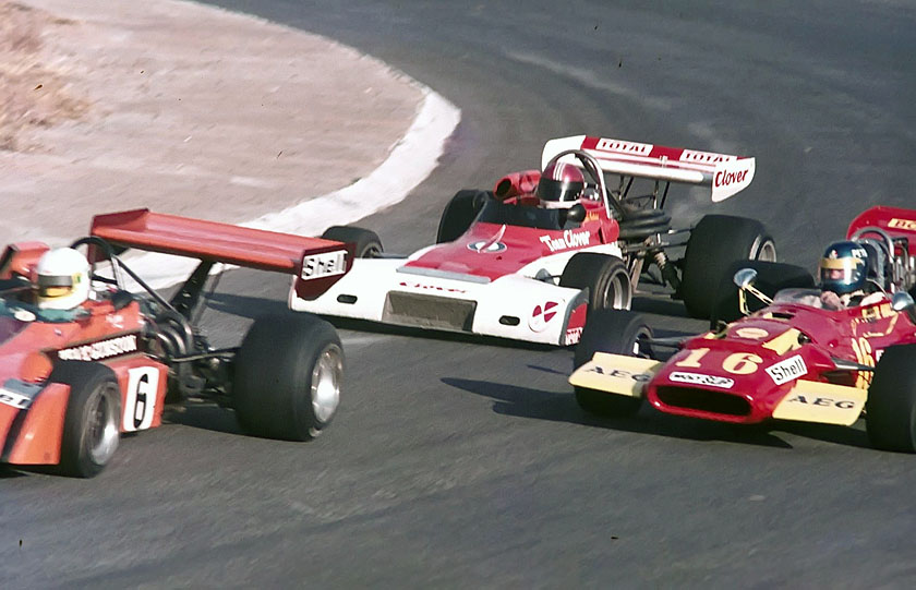 John Love #6, Jackie Pretorius and Peter Haller #16 - F1 SAF 1973 | The ...